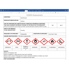 CLP hazard pictograms New in word format