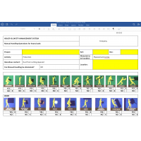 Builders Clean Manual Handling Assessment in word format