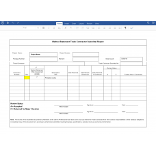  Builders Clean Method Statement and RA in word format