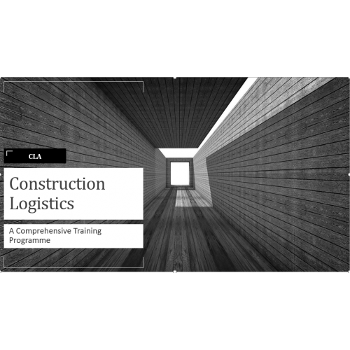 Construction Logistics Supervisor Training 7-9 October 2019